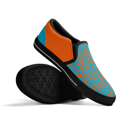 Bubble Art Slip-On Loafers